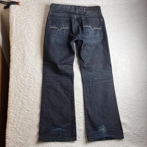 Guess Jeans Cliff Relaxed Bootcut Dark Wash Denim Mens 33 Vintage Y2K wide leg